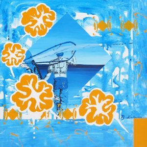 windsurf art sur toile