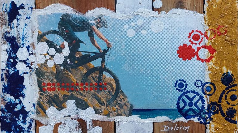idée cadeau , tableau VTT