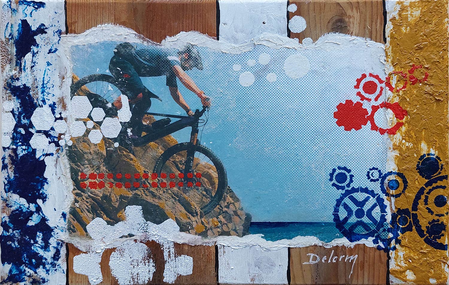 idée cadeau , tableau VTT